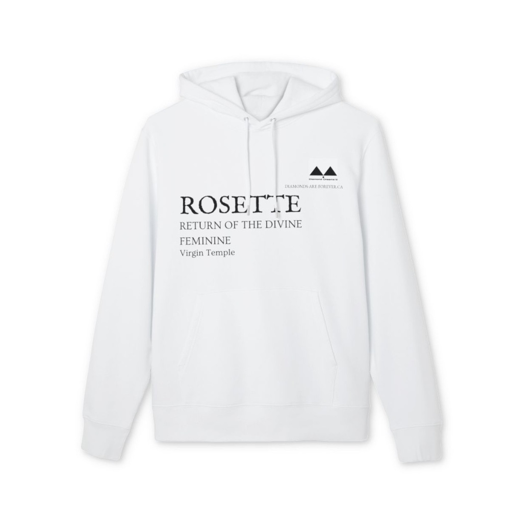 Organic Cotton Rosette Hoodie